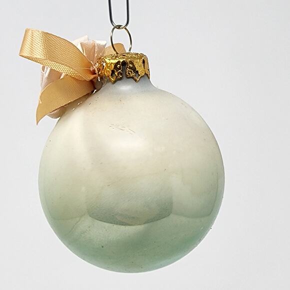 Rauch Victoria Collection Vintage Ball and Ribbon Flower Christmas Ornaments EUC - Picture 5 of 10